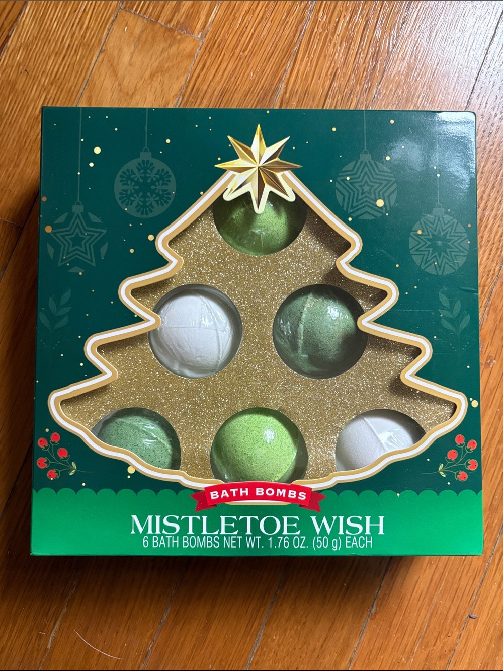 Mistletoe Wish Bath Bomb Gift Set